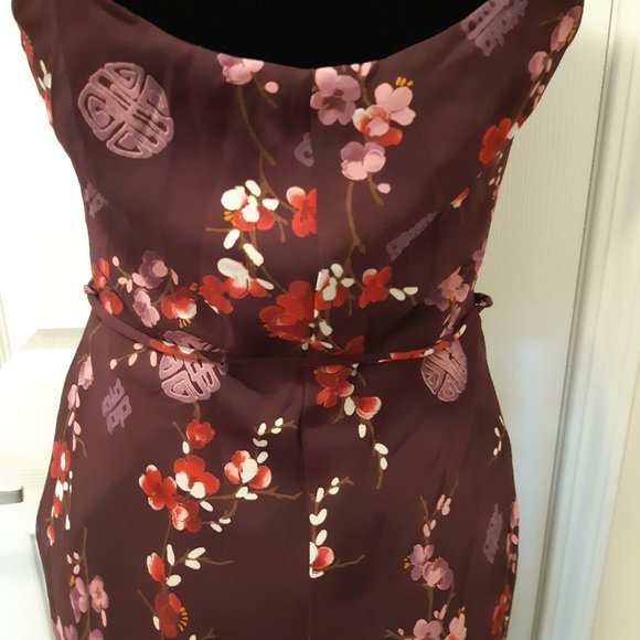 Purple Floral Dress - Picture 6 of 10